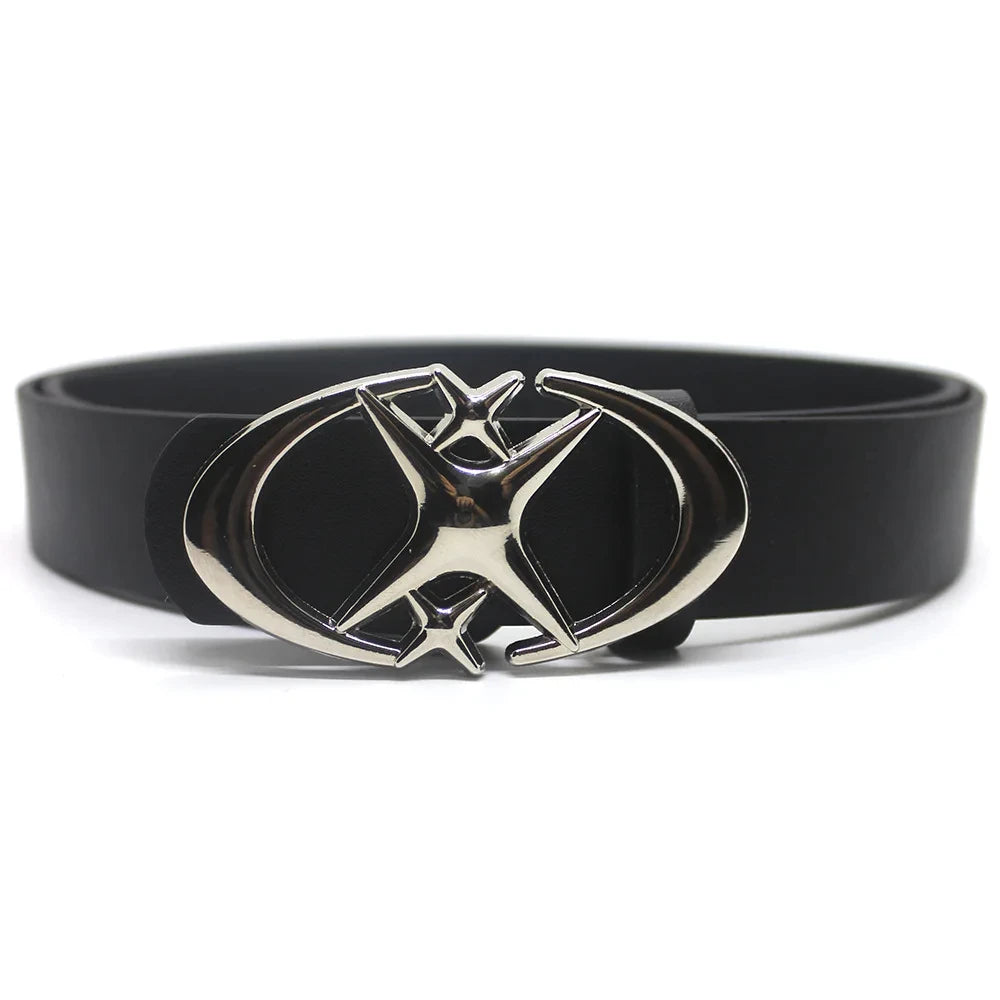 Cross Star Buckle Belt