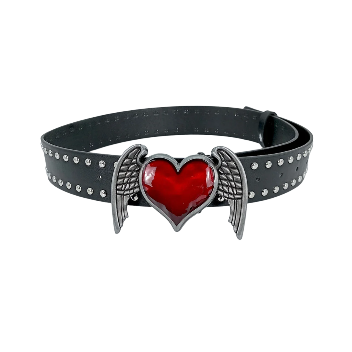 red short heart Belts