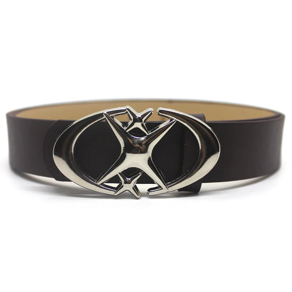 Cross Star Buckle Belt