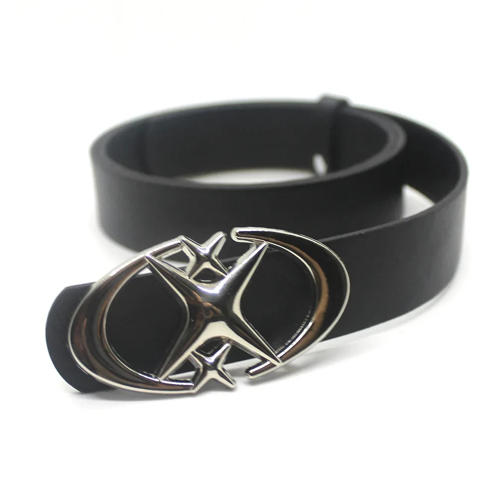 Cross Star Buckle Belt